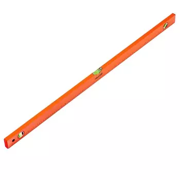 Уровень Sparta 330295, алюминиевый, 1000 мм, 3 глазка, желтый, линейка