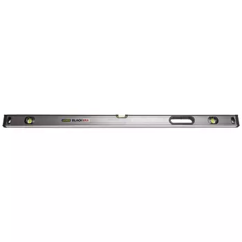 Уровень Stayer "PROFESSIONAL" "BlackMax" 3475-120 коробчатый, усиленный с ручками (утолщенный особопроч профиль, 0,5мм/м, 3 ампулы, 120см)