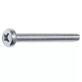 Винт Starfix SMC3-53202-500, М5х40 мм, полусферическая головка, цинк, DIN 7985 (500 шт в карт. уп.)