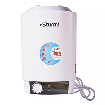 Водонагреватель накопительный Sturm WH3010BR / 10 литров / верхняя подводка