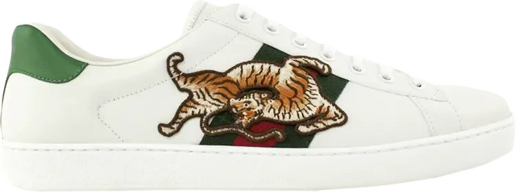 Кроссовки Gucci Ace Tiger, белый