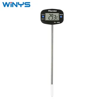 TA288 Coffee Food Pen Type Needle BBQ Thermometer Electronic Digital Display Probe white
