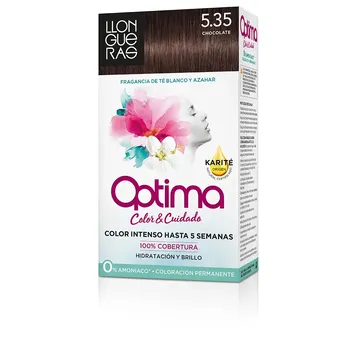 Краска для волос Optima coloracin permanente Llongueras, цвет 5.35-passion chocolate, 1 шт.
