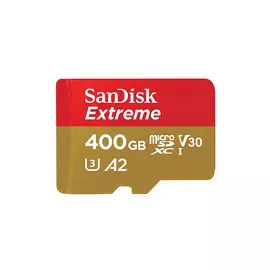 Карта памяти microSDXC 400 Гб SanDisk Extreme, с адаптером