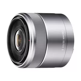 Объектив Sony 30mm f/3.5 (SEL30M35) Sony E, серебристый