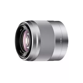 Объектив Sony 50mm f/1.8 (SEL50F18) Sony E, серебристый