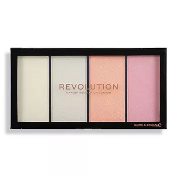 Палетка хайлайтеров для лица REVOLUTION RELOADED тон lights cool