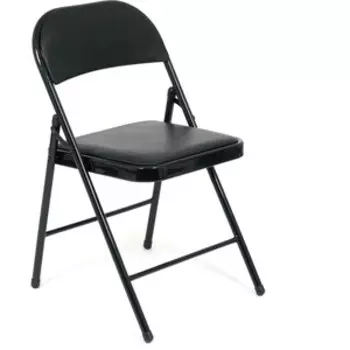 Стул складной TetChair Secret De Maison Folder (mod. 032) каркас: металл, сиденье/спинка экокожа черный