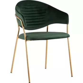 Стул Stool Group Эвита вельвет зеленый FDC8022 green FUT-73