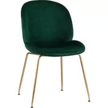 Стул Stool Group Турин бархат изумрудный/золотые ножки 8329 velvet green