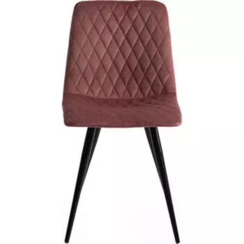 Стул TetChair Chilly X (mod. 7096) ткань / металл 45x53x88 коралловый barkhat 15 / черный