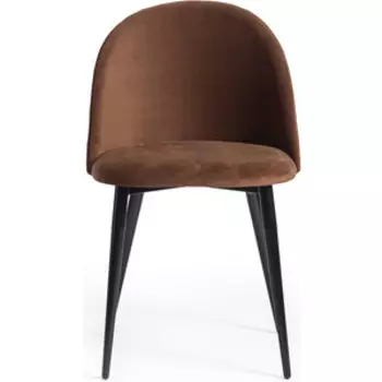 Стул TetChair Monro (mod. 710) ткань/металл коричневый barkhat 11/черный