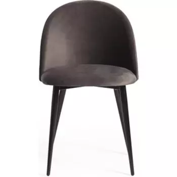 Стул TetChair Monro (mod. 710) ткань/металл темно-серый barkhat 14/черный