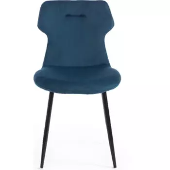 Стул TetChair Secret De Maison robocop (mod. DC0128) вельвет/металл синий (HLR 63)/черный