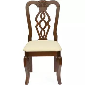 Стул TetChair Стул TetChair Афродита /Aphrodite cappuchino/ обивка кремовый с рисунком 3321