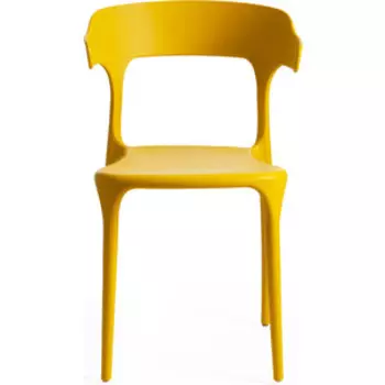 Стул TetChair Ton (mod. PP-106) пластик желтый 037
