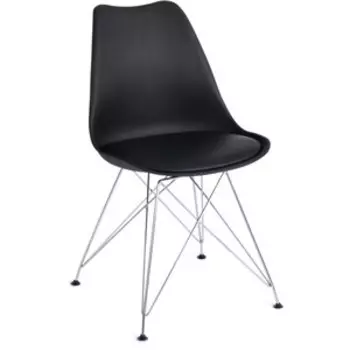 Стул TetChair Tulip Iron Chair (mod.EC-123) металл/пластик черный