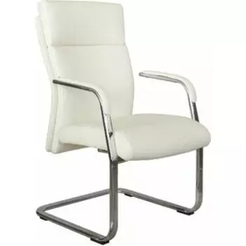 Стул Riva Chair RCH С1511 натуральная кожа белый (6207)