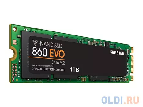 Твердотельный накопитель SSD M.2 1 Tb Samsung MZ-N6E1T0BW Read 550Mb/s Write 520Mb/s 3D NAND TLC