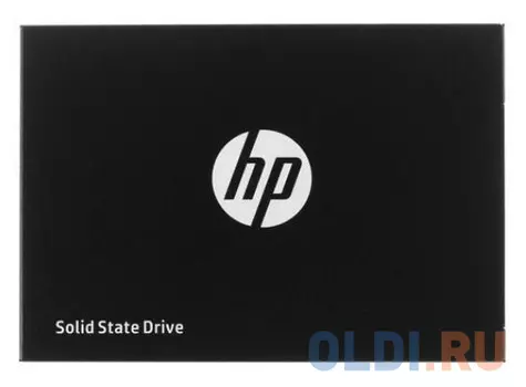 Твердотельный накопитель HP S600, 2.5" SATA III, 3D NAND TLC, 120 ГБ, R520/W470