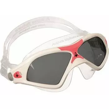 Очки Для Плавания Aquasphere Seal Xp 2 Lady Темные Линзы White/red Obsession