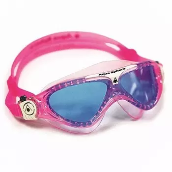 Очки Для Плавания Aquasphere Vista Junior New Голубые Линзы Pink/white