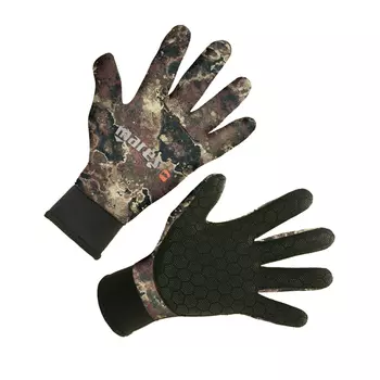 Перчатки Mares Camo Brown, 3 Мм, С Двусторонним Нейлоном, Цвет Коричневый Камуфляж