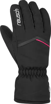 Перчатки Reusch Marisa Black/white/pink Glo