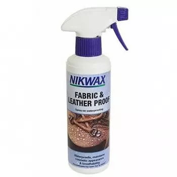 Пропитка Nikwax Fabrick &amp; Leather Spray 125Мл
