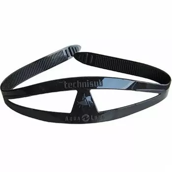 Ремешок Для Маски Technisub (Look, Ventura, ...) Черный Силикон
