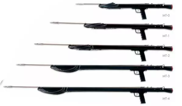 Riffe Metal Tech #5 157 См Задняя Рукоятка Подводный Арбалет L 62", 2 Тяги