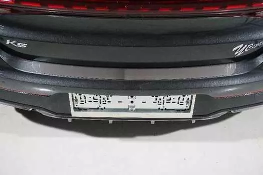 Накладка на задний бампер (лист шлифованный) TCC KIAK520-02 Kia K5 2020-
