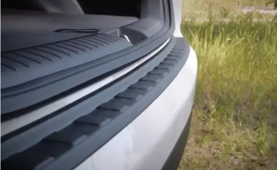 Накладка на задний бампер RA для Hyundai Creta 2016-