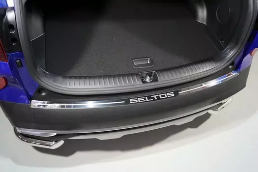 Накладка на задний бампер TCC KIASELT20-07 Kia Seltos 2020-