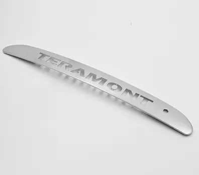 Накладка на задний сто-сигнал (нержавеющая сталь) для Volkswagen Teramont 2017 -