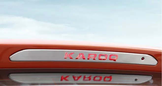 Накладка на задний стоп-сигнал Skoda Karoq 2020 (Шкода Карок)