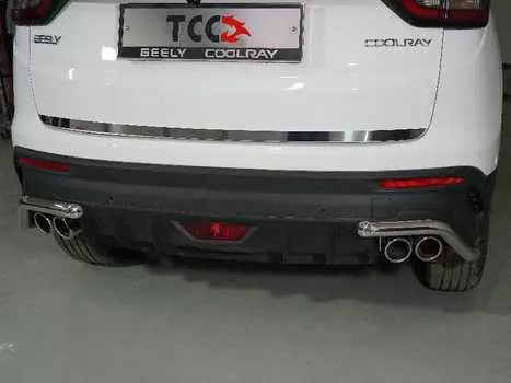 Накладка на заднюю дверь TCC GEELCOOL20-01 Geely Coolray 2020-