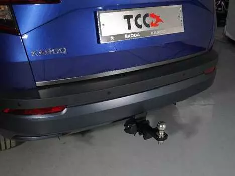Накладка на заднюю дверь TCC SKOKAR20-14 Skoda Karoq 2020-