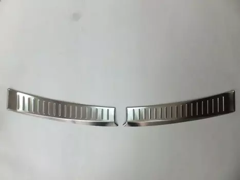 Накладка на порог багажника (нержавеющая сталь) JMT 29667 Mazda CX-5 2012 - 2016