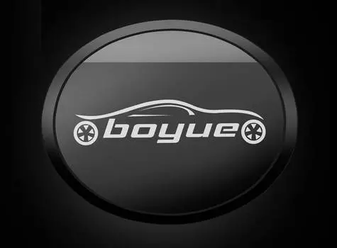 Накладка на топливный бак (черная) Bo Yue BYE00183 для Geely Atlas 2016-