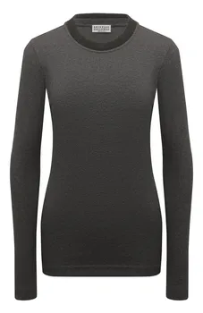 Хлопковый лонгслив Brunello Cucinelli