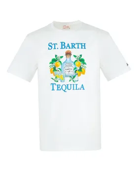 хлопковая футболка MC2 Saint Barth