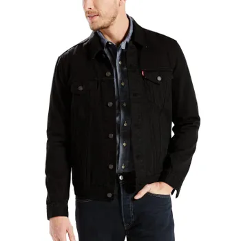 Мужская джинсовая куртка Trucker Levi's, черный