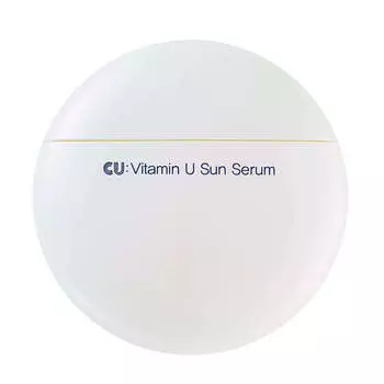 Антивозрастная солнцезащитная сыворотка CUSKIN CU: Vitamin U Sun Serum SPF50 PA++++
