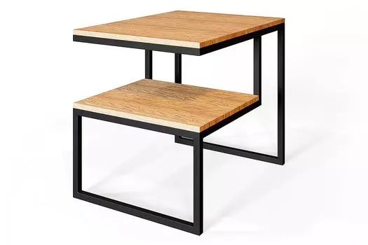 Журнальный стол лофт Shelf Fir