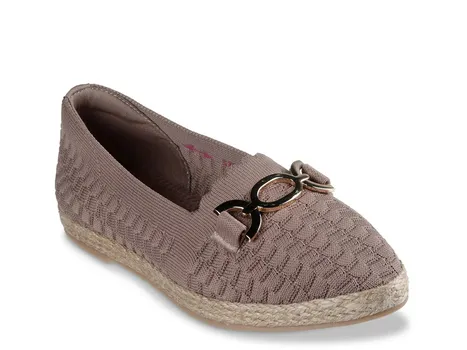 Эспадрильи Skechers Cleo Flat, цвет мокко-коричневый