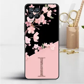 Чехол для Realme 8 C21y GT Neo 2 3 8i C21 7 C11 6 C12 C35 C3 GT 9 Pro C12 TPU чехол для телефона Custom Cherry Blossom Flower Initial Realme 8i