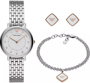 fashion наручные женские часы Emporio armani AR80023. Коллекция Dress Watch Gift Set