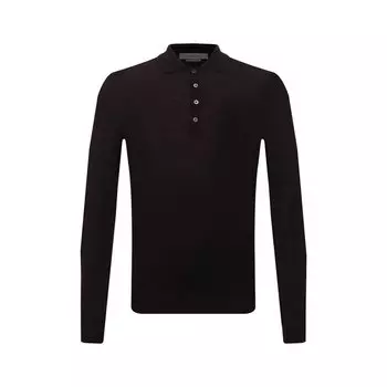 Шерстяное поло с длинными рукавами Corneliani