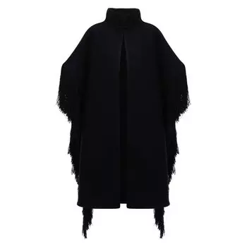 Шерстяное пончо Jil Sander